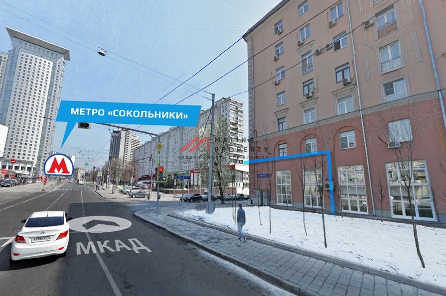 Аренда торгового помещения на Русаковской улице
