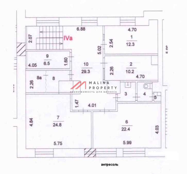 Продажа помещения рядом с метро Киевская