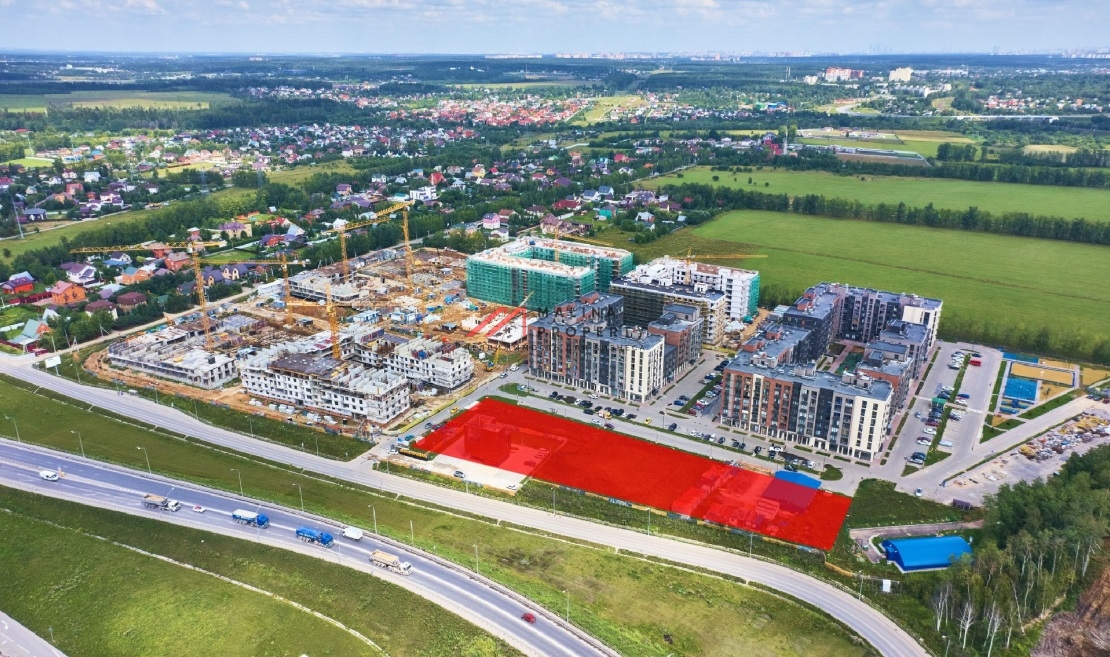 Продажа земельного участка под строительство Торгового центра в Новой Москве