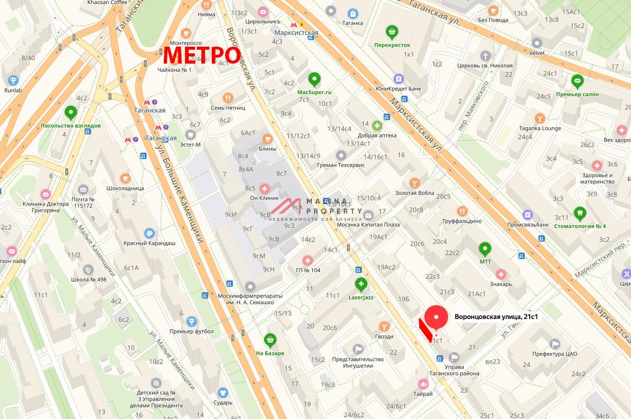 Аренда торгового помещения