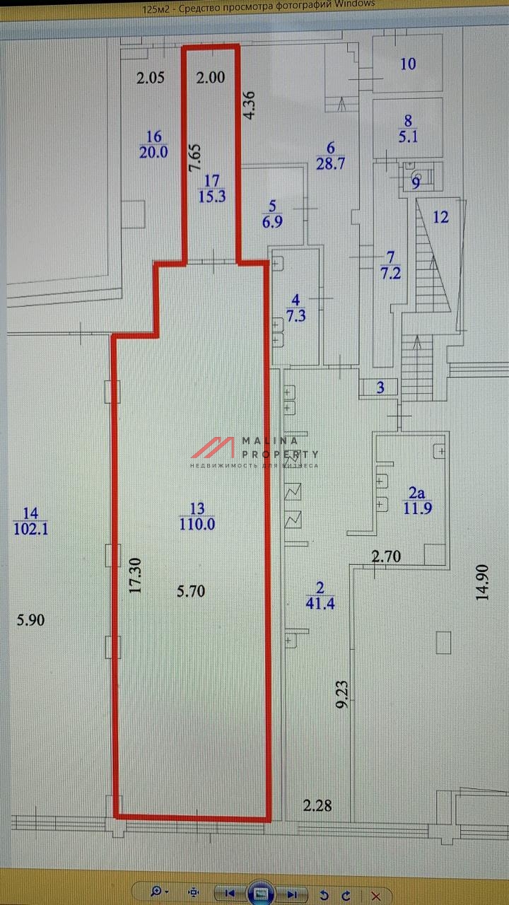 Аренда торгового помещения на Багратионовской