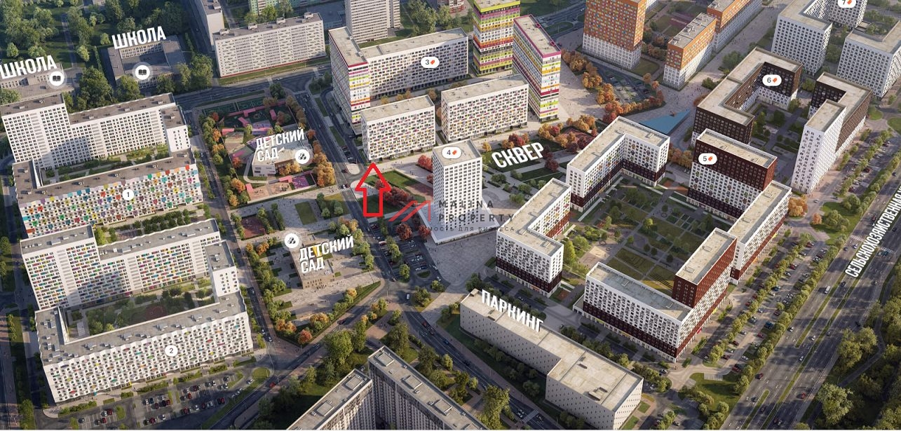 Продажа помещения с арендаторами 