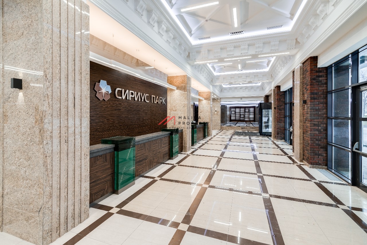 Аренда торгового помещения в бизнес-центре "Сириус Парк"
