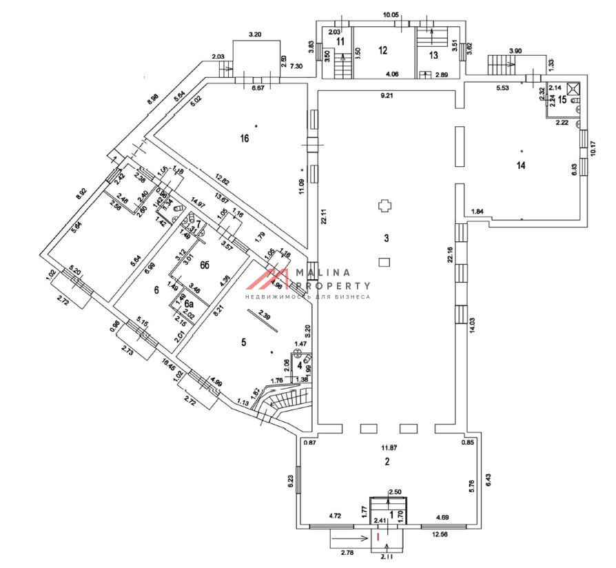 Аренда помещения в г. Домодедово