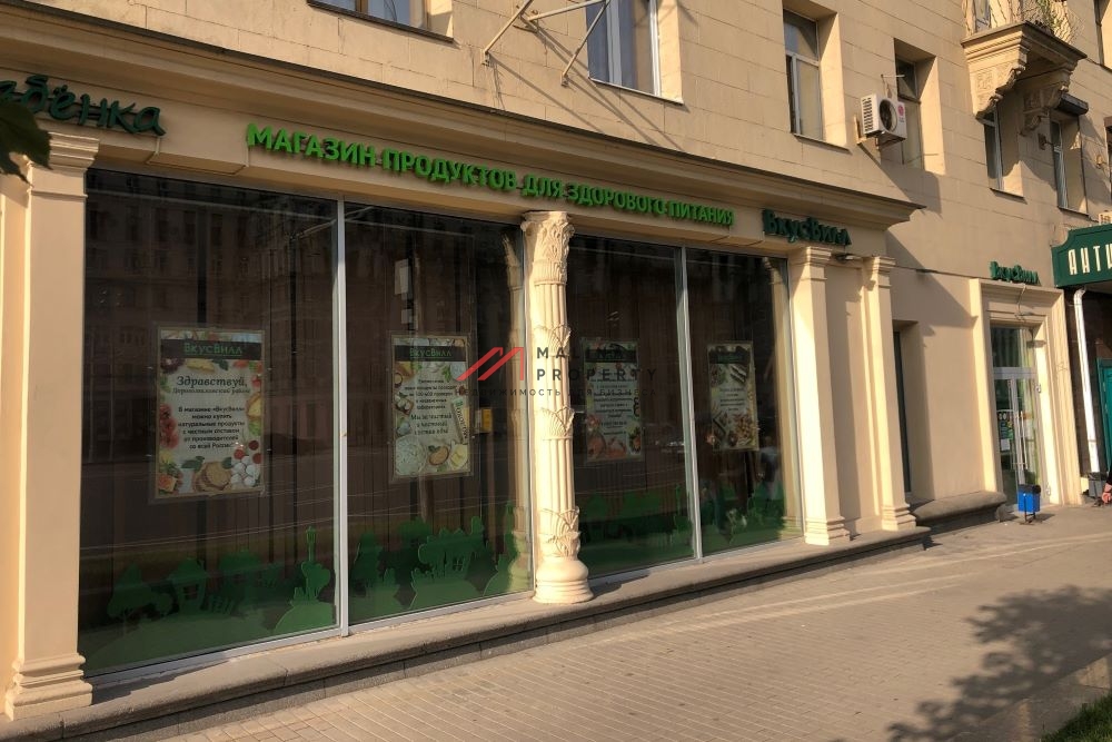 продажа торгового помещения На Кутузовском проспекте