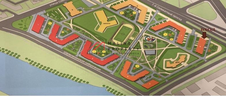 Аренда помещения на Шелепихинской набережной