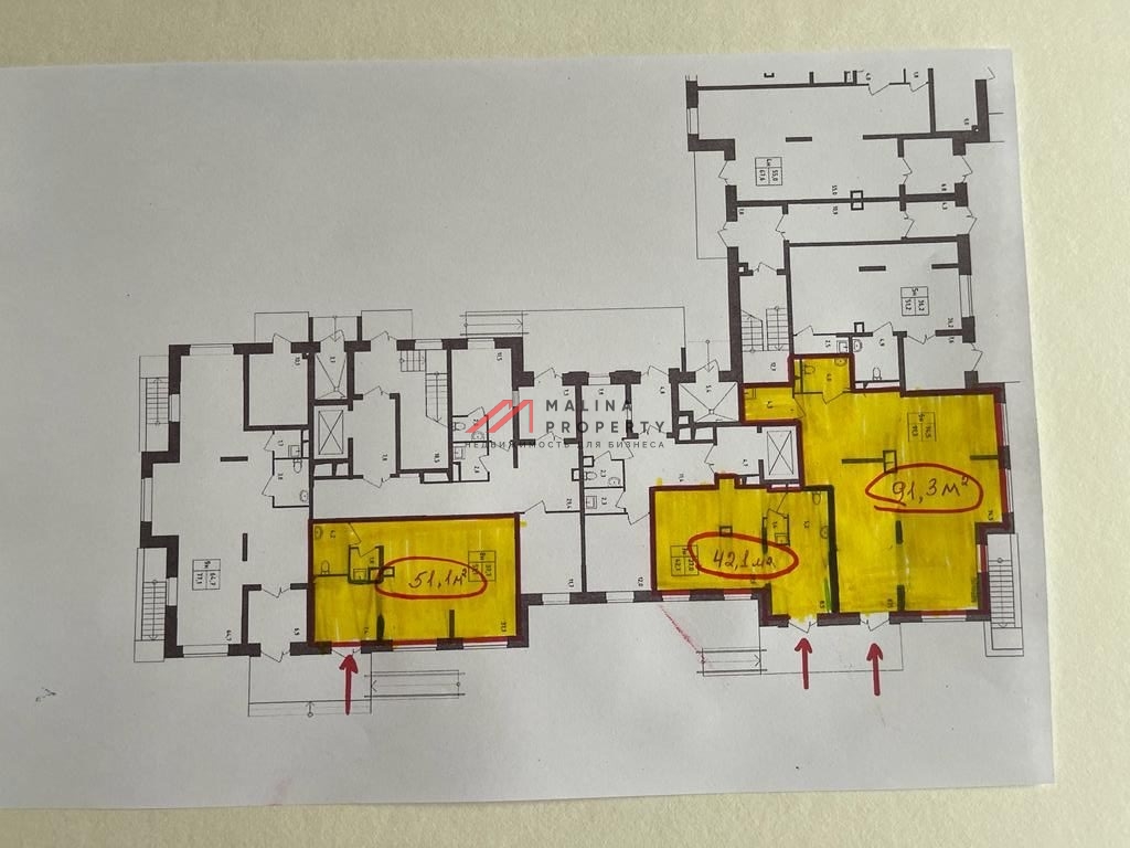 Аренда торгового помещения в ЖК "Большое Путилково" 