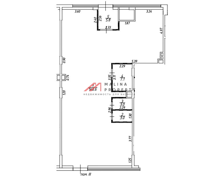 Аренда помещения в ЖК Резиденция Архитекторов