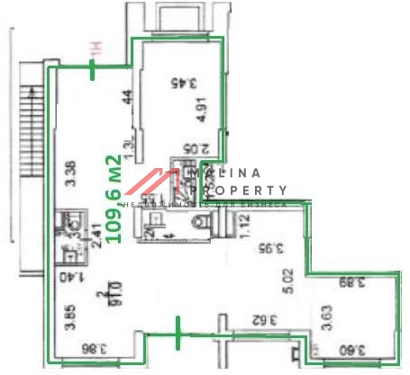 Продажа помещения с арендатором Бристоль