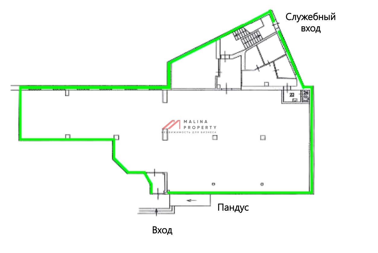 Аренда торгового помещения на Волгоградском проспекте