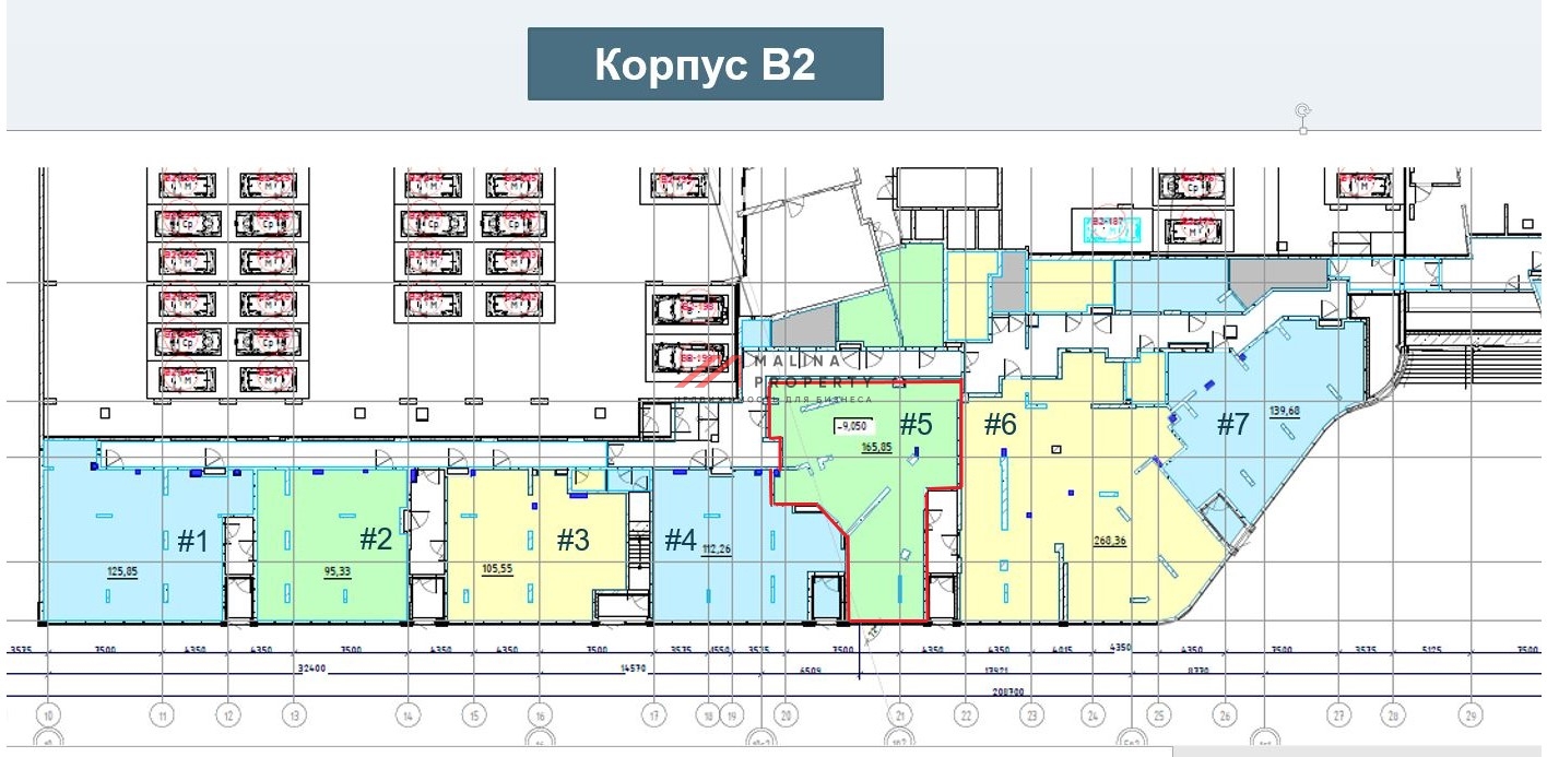 Продажа торгового помещения в ЖК Акватория