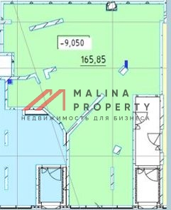 Продажа торгового помещения в ЖК Акватория
