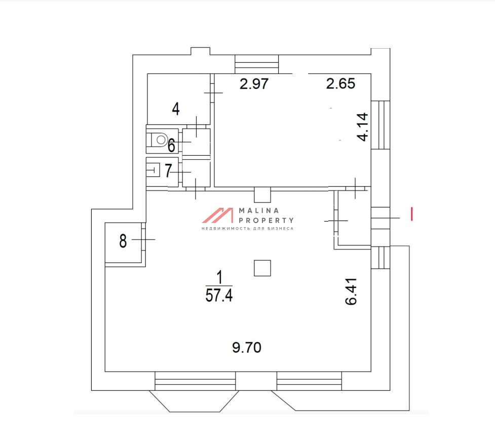 Аренда торгового помещения в Люблино