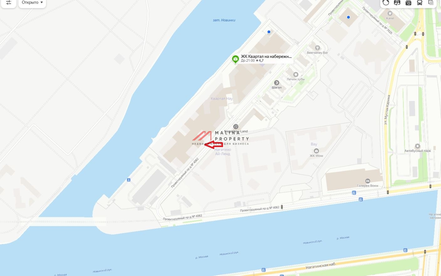 Аренда торгового помещения в ЖК NOW