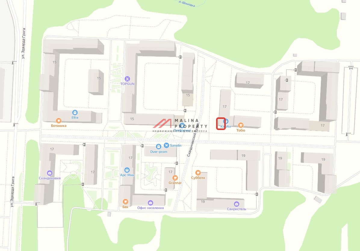 Аренда помещения на Скандинавском б-ре