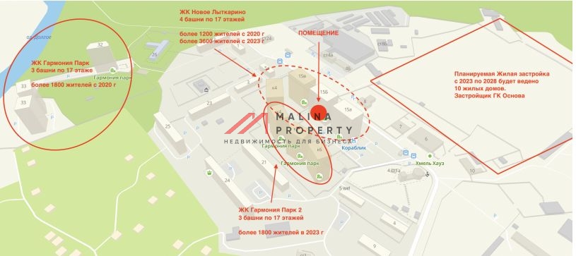 Продажа помещения с супермаркетом Магнит