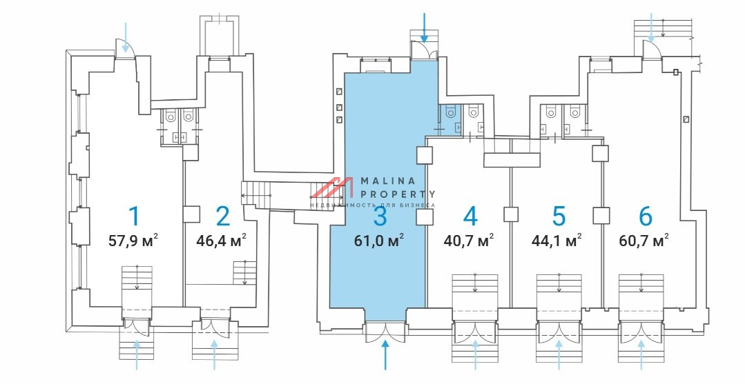 Продажа помещения на Ленинском проспекте около метро