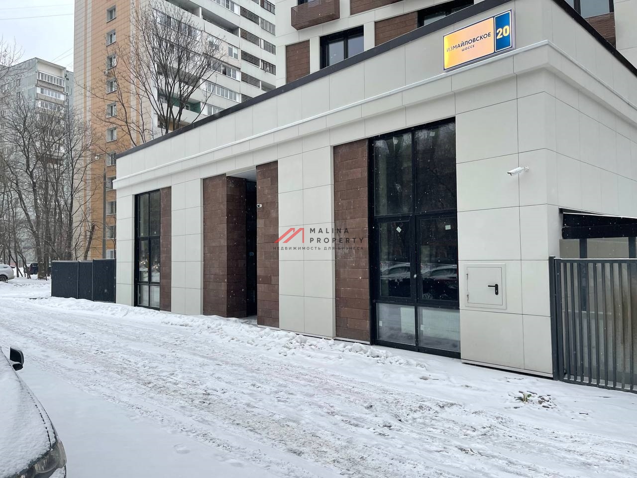 Аренда помещения в новом ЖК на станции метро Семёновская