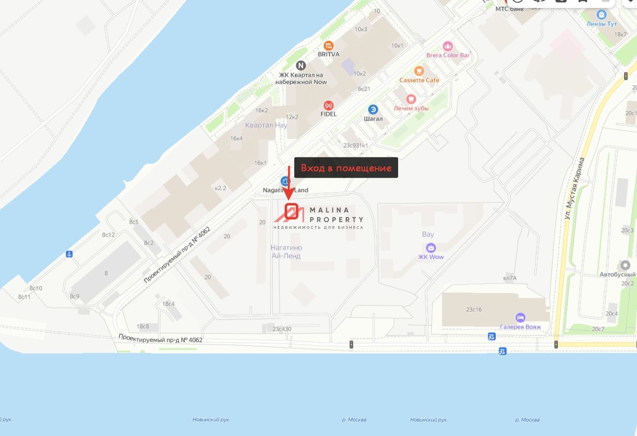 Продажа торгового помещения в новостройке на первой линии 