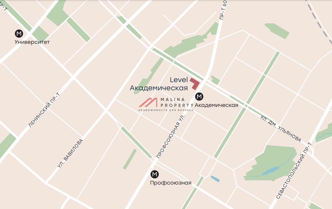 Продажа торгового помещения в ЖК Level Академическая
