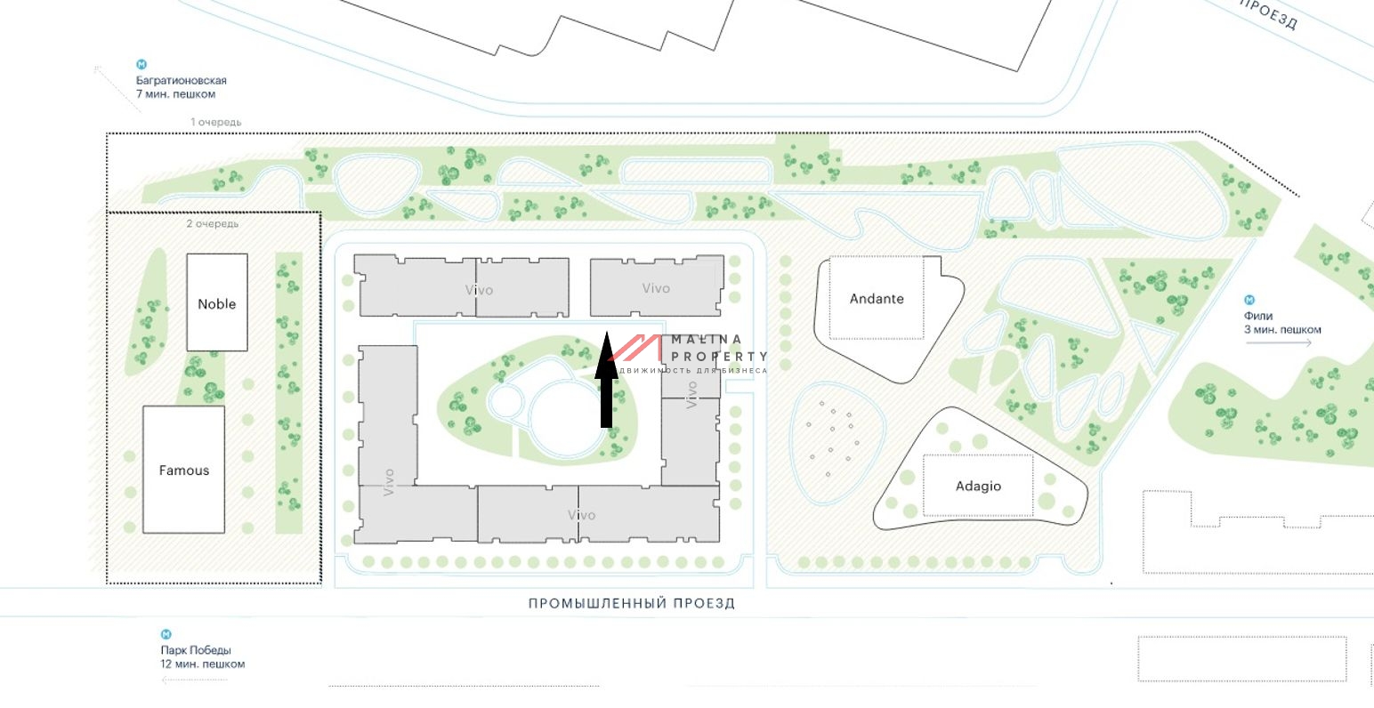 Продажа помещения в жилом комплексе Фили Сити
