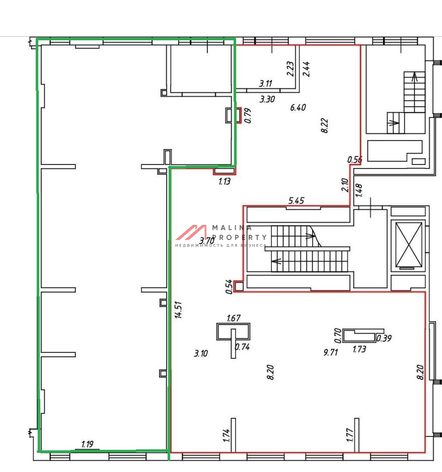 Аренда помещения в ЖК Западный порт