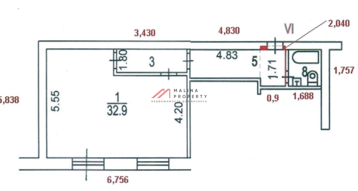Продажа помещения под свой бизнес или сдачу в аренду