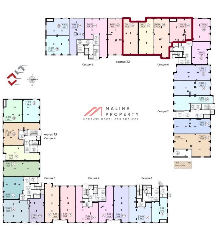 Аренда торгового помещения в ЖК Скандинавия Юг