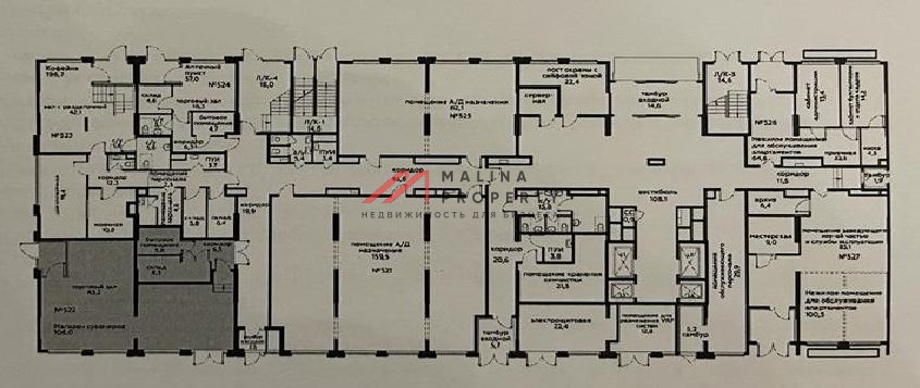 Аренда нежилого помещения в ЖК «Сити-комплекс Мята»