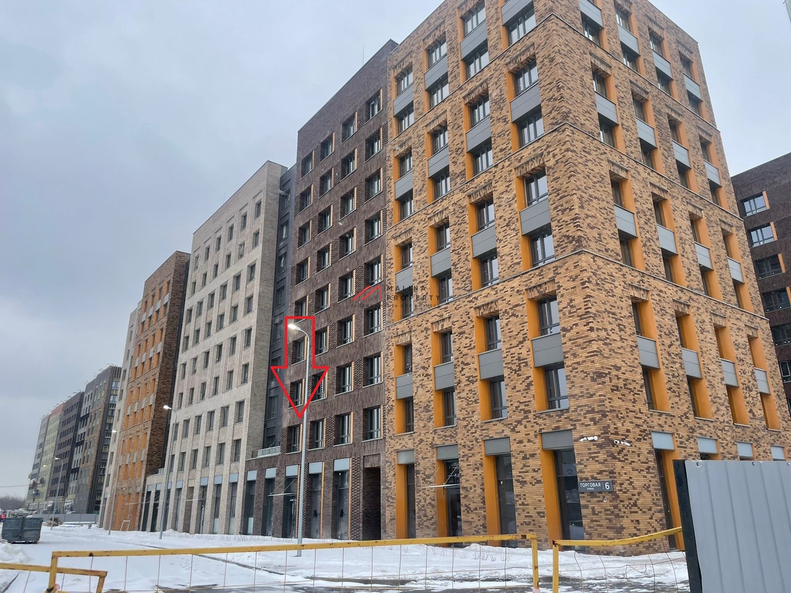 Аренда торгового помещения в новом жилом комплексе