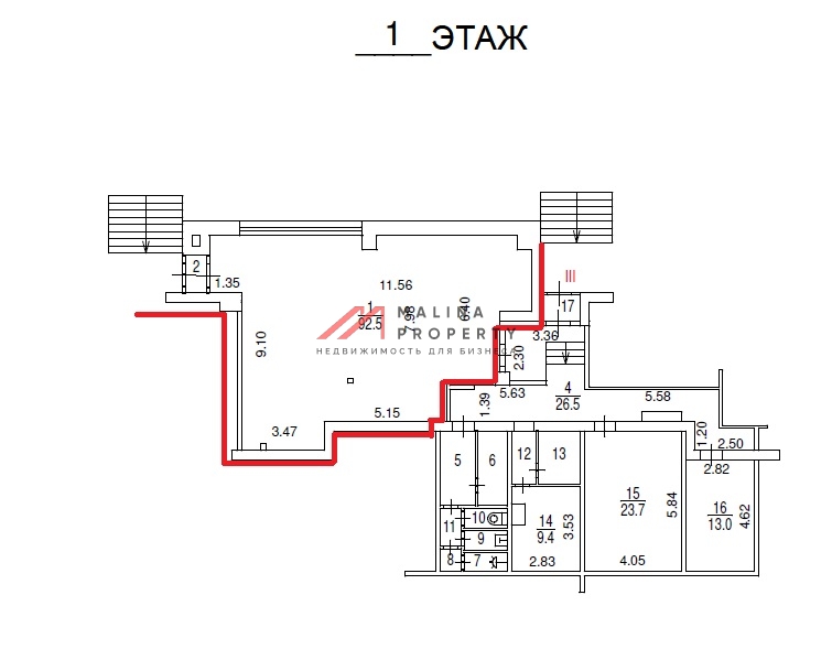 Продажа торгового помещения с аптекой "Живика"