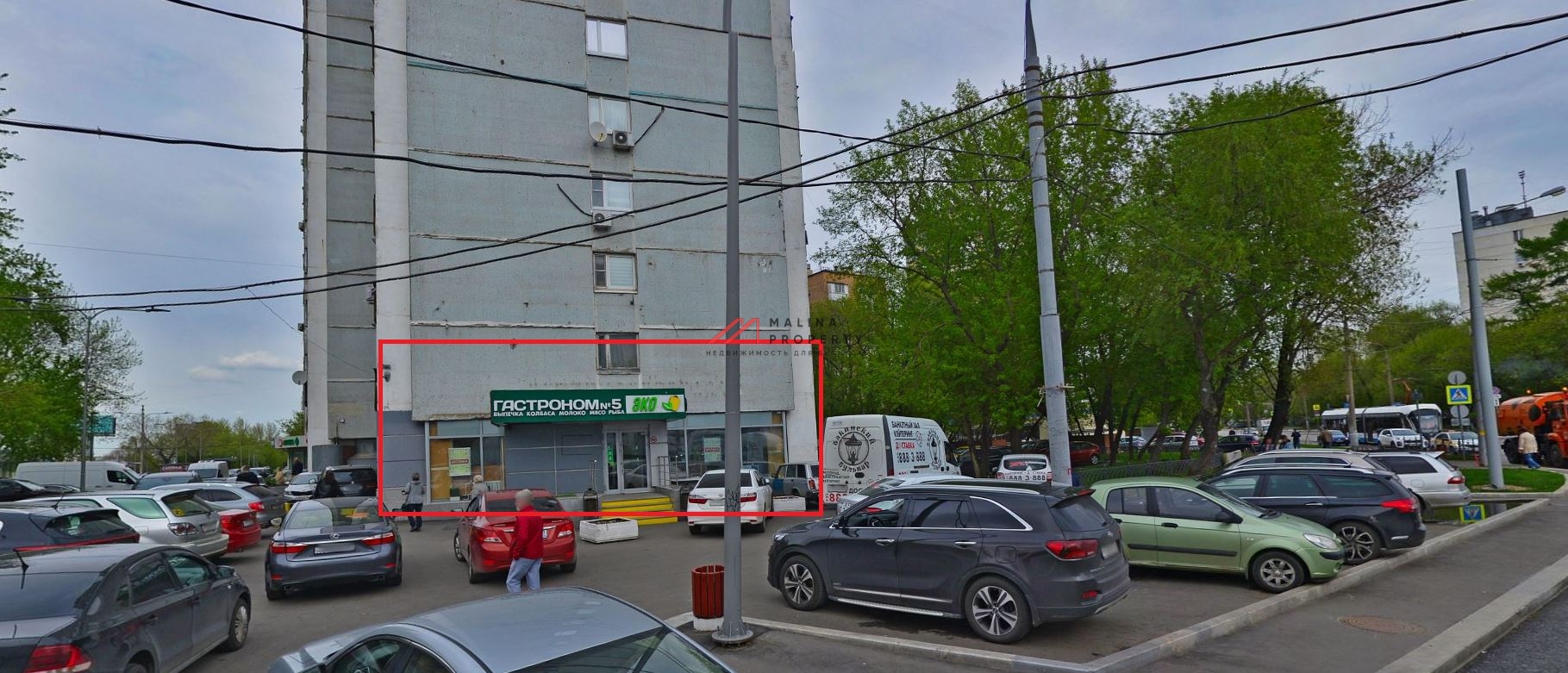 Аренда торгового помещения в 20-ти метрах от метро Коломенская
