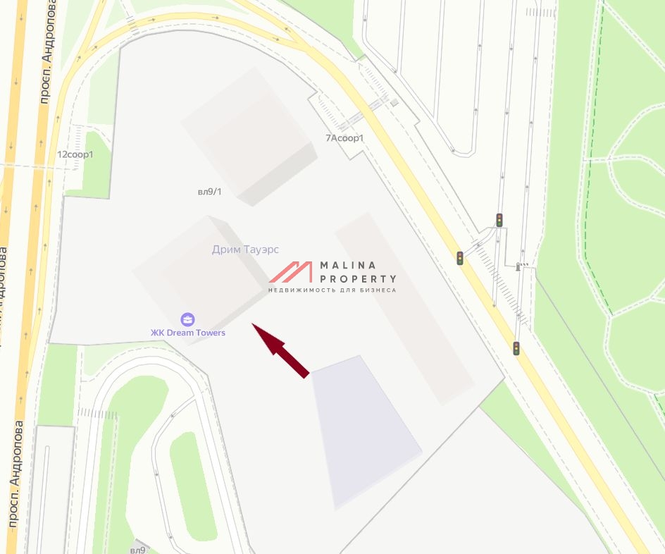 Продажа помещения в ЖК Dream Towers