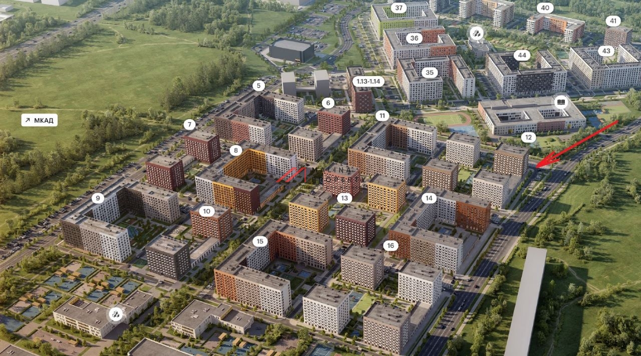 Продажа торгового помещения в ЖК "Ильинские Луга" 