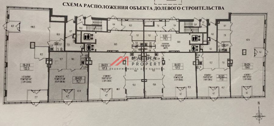 Продажа помещения на прогулочной алее в ЖК "Резиденция Архитекторов"