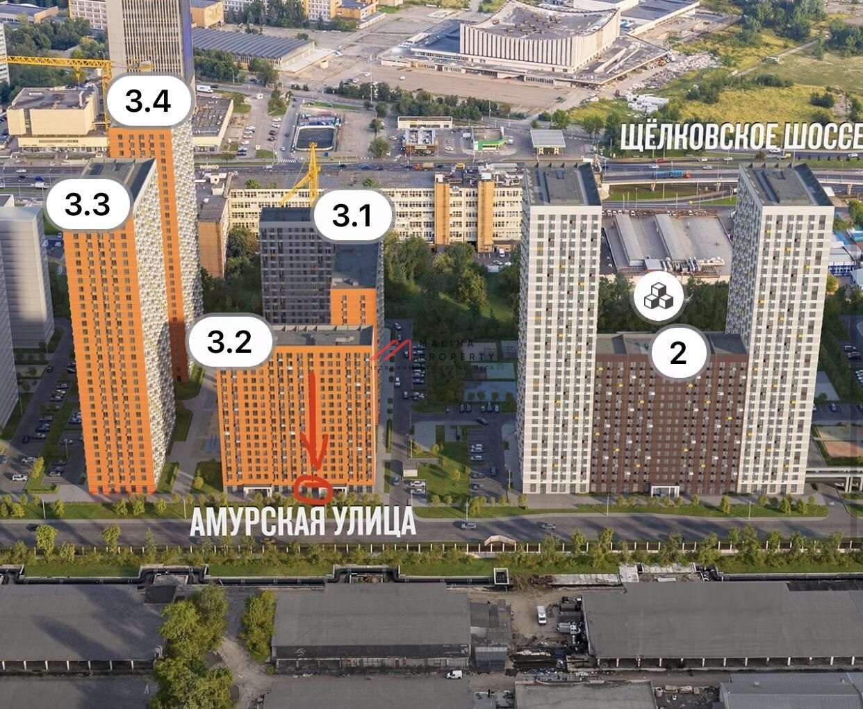 Аренда торгового помещения в ЖК "Амурский парк"