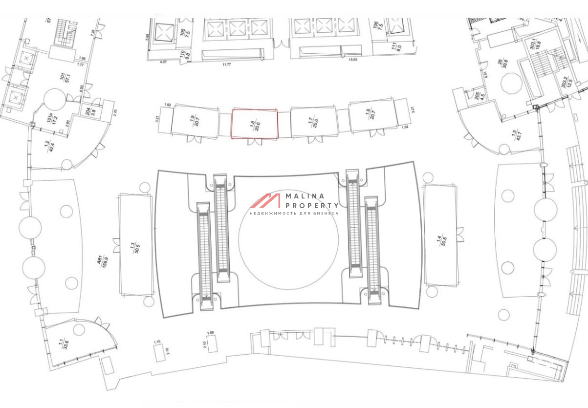 Продажа готового арендного бизнеса с сетевым арендатором в Москва-Сити