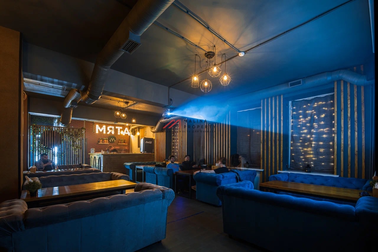 Продажа торгового помещения с арендатором "Мята Lounge"