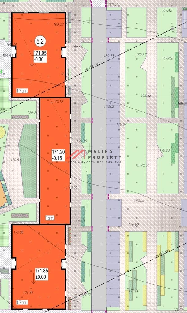 Продажа торгового помещения с супермаркетом Магнит