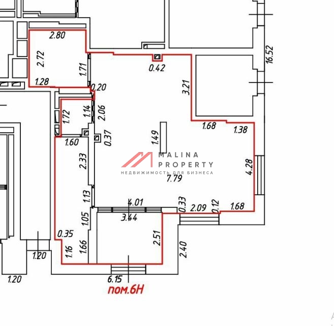 Продажа торгового помещения с арендатором Красное и Белое 