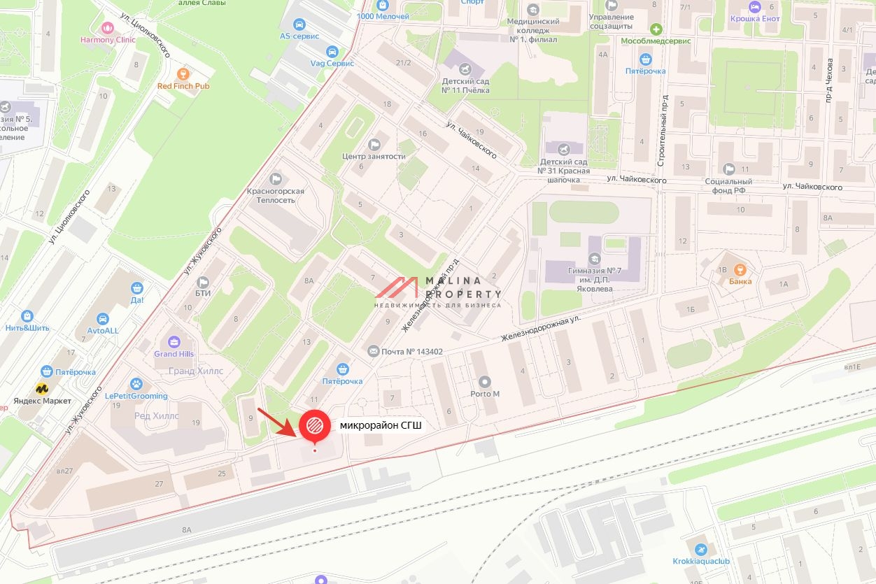 Продажа недостроенного здания в Красногорске