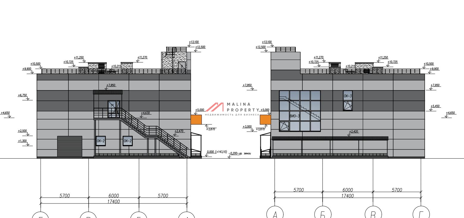 Продажа недостроенного здания в Красногорске