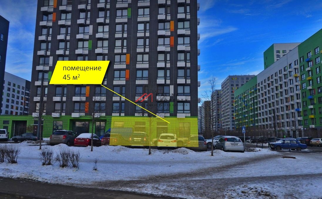 Продажа торгового помещения в ЖК Бунинские Луга