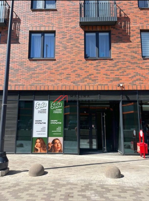 Продажа помещения с сетевым арендатором "Soda" в новостройке 