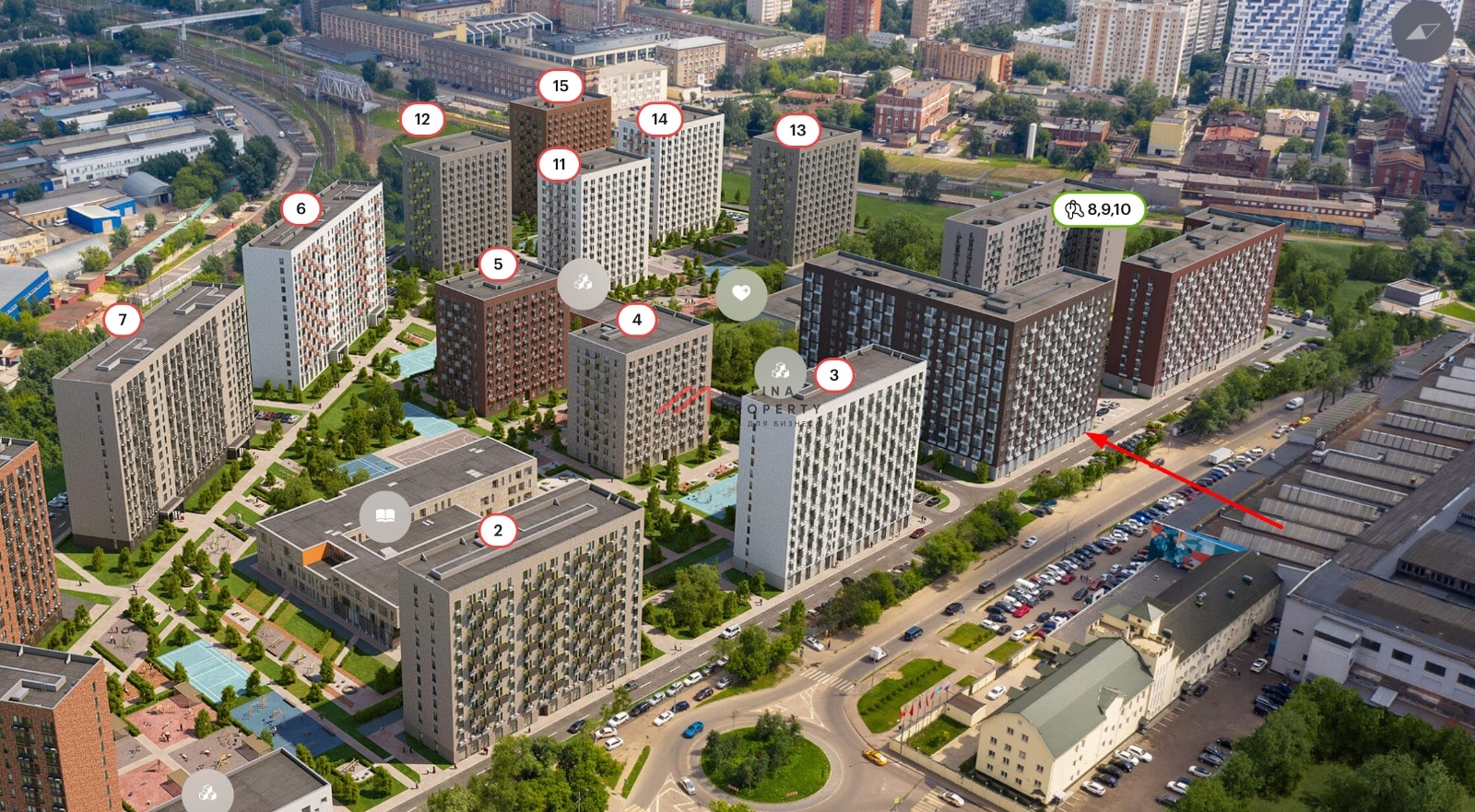 Аренда торгового помещения в ЖК "Шереметьевский" на Складочной