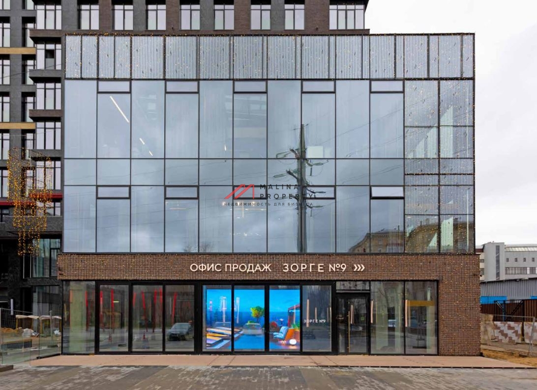 Продажа торгово-офисного здания в ЖК "Зорге 9" 