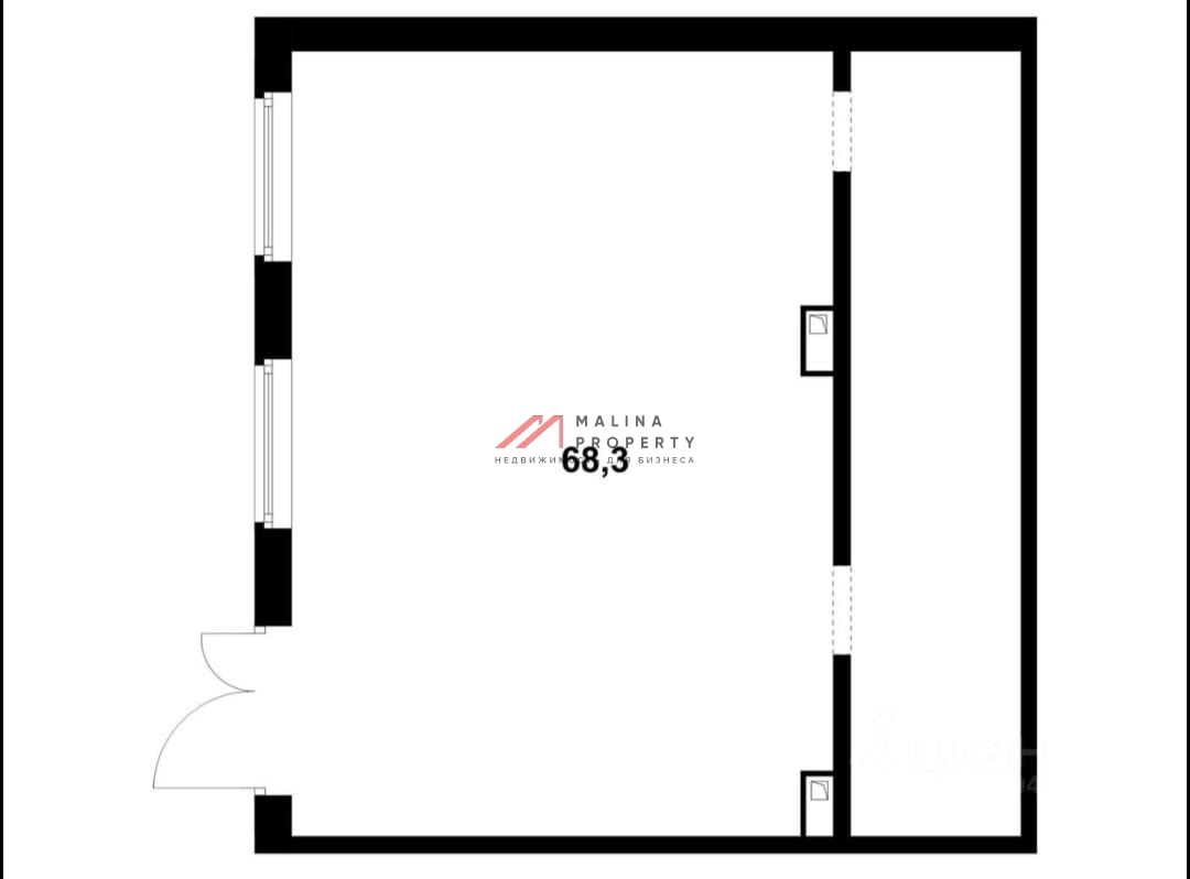 Аренда коммерческого помещения в ЖК "Саларьево парк"