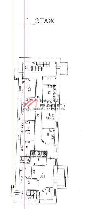 Ареда здания под ресторан на Верхней Сыромятнической