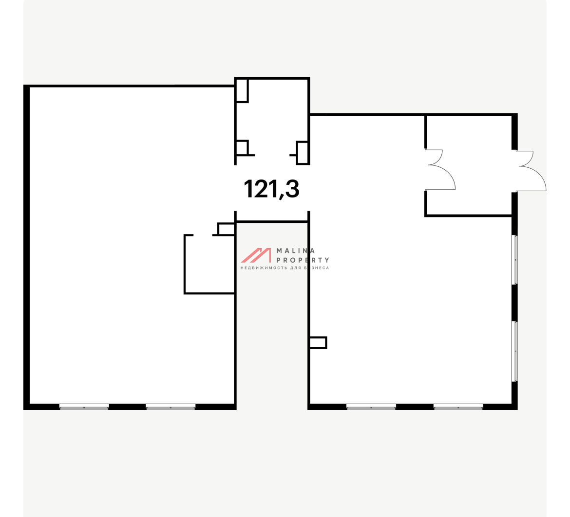 Аренда нежилого помещения в ЖК Зеленый Парк