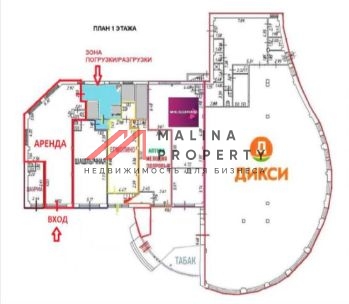 Аренда коммерческого помещения в Торговом центре